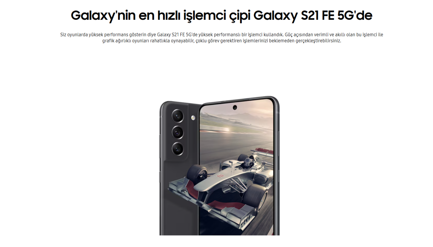 Yenilenmiş Samsung Galaxy S21 FE